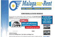 Desktop Screenshot of malagasur-rent.com